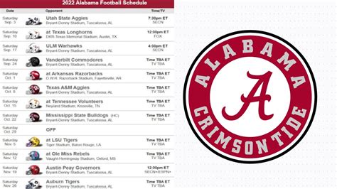 alabama crimson tide 2018 schedule|crimson tide game schedule.